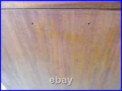 Vintage Retro Ex Military large Mahogany Formica Chest of drawers REMPLOY 60s