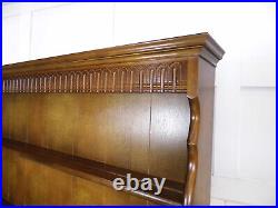 Vintage Retro Priory Oak Dresser Sideboard drinks Cabinet plate rack