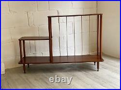 Vintage Room Divider Freestanding Midcentury Display Cabinet (delivery avail)