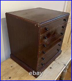 Vintage Small Table Top Drawers, Opticians, Apothecary, Industrial, Old, Cabinet