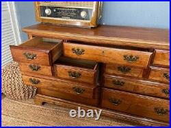 Vintage Solid Wooden Chest Drawer's