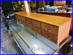 Vintage Twelve Drawer Cabinet