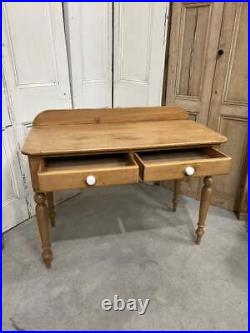 Vintage Victorian Mahogany Console Table