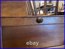 Vintage Wood Rocking Baby Crib Cradle Cot lovely display Item needs small Repair
