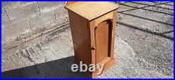 Vintage Wooden Bedside Cabinet Satin Wood slightly faded very good cond. Cumbria