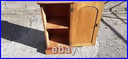 Vintage Wooden Bedside Cabinet Satin Wood slightly faded very good cond. Cumbria