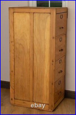Vintage Wooden Filing Cabinet