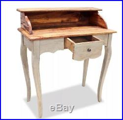 Vintage Writing Desk Small Side Table Antique French Furniture Secretary Bureau