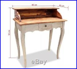 Vintage Writing Desk Small Side Table Antique French Furniture Secretary Bureau