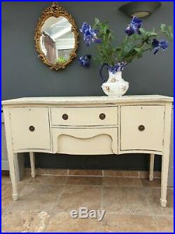 Vintage antique french style shabby chic cupboard / sideboard
