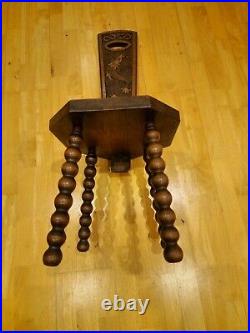 Vintage antique spinning chair