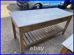 Vintage school table