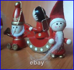 Vintage wood dolls 6 holdings Christmas better life kids antique Sweet wishes