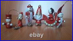 Vintage wood dolls 6 holdings Christmas better life kids antique Sweet wishes