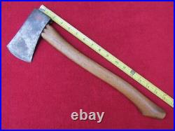 Vtg/Antique Marble's Gladstone Mich USA Camp Axe No. 10 Original 16'' Wood Handle