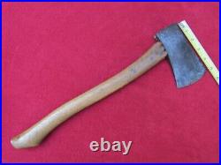 Vtg/Antique Marble's Gladstone Mich USA Camp Axe No. 10 Original 16'' Wood Handle