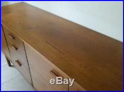 Vtg Mid Century AVALON Teak Wood Sideboard Danish Influence Good Used Condition