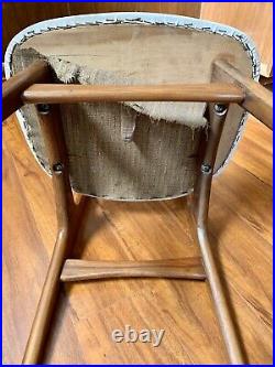 Wegner Erik Buch Danish Mid Century Dining Chair Teak Wood Vintage MCM Vintage